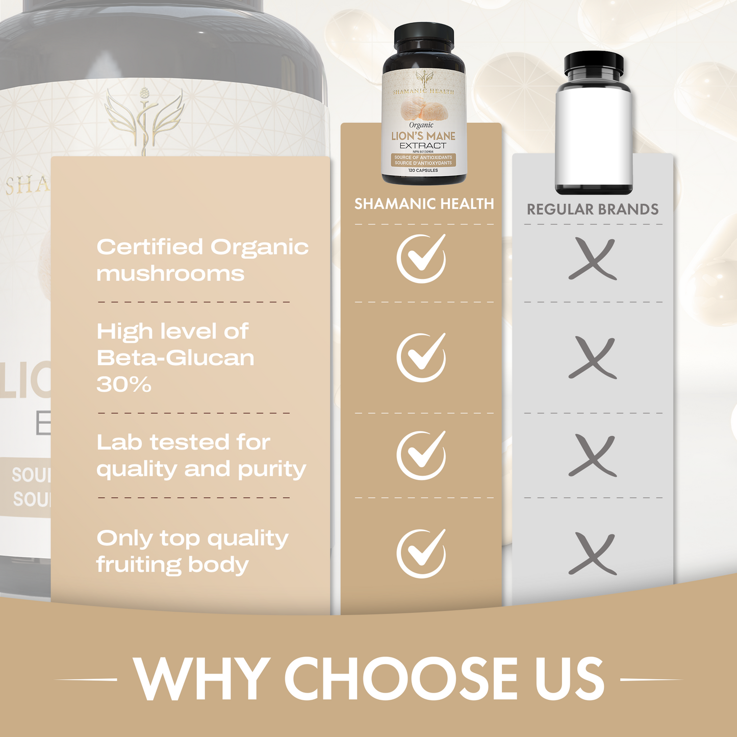 Lion's Mane Extract 120 Capsules