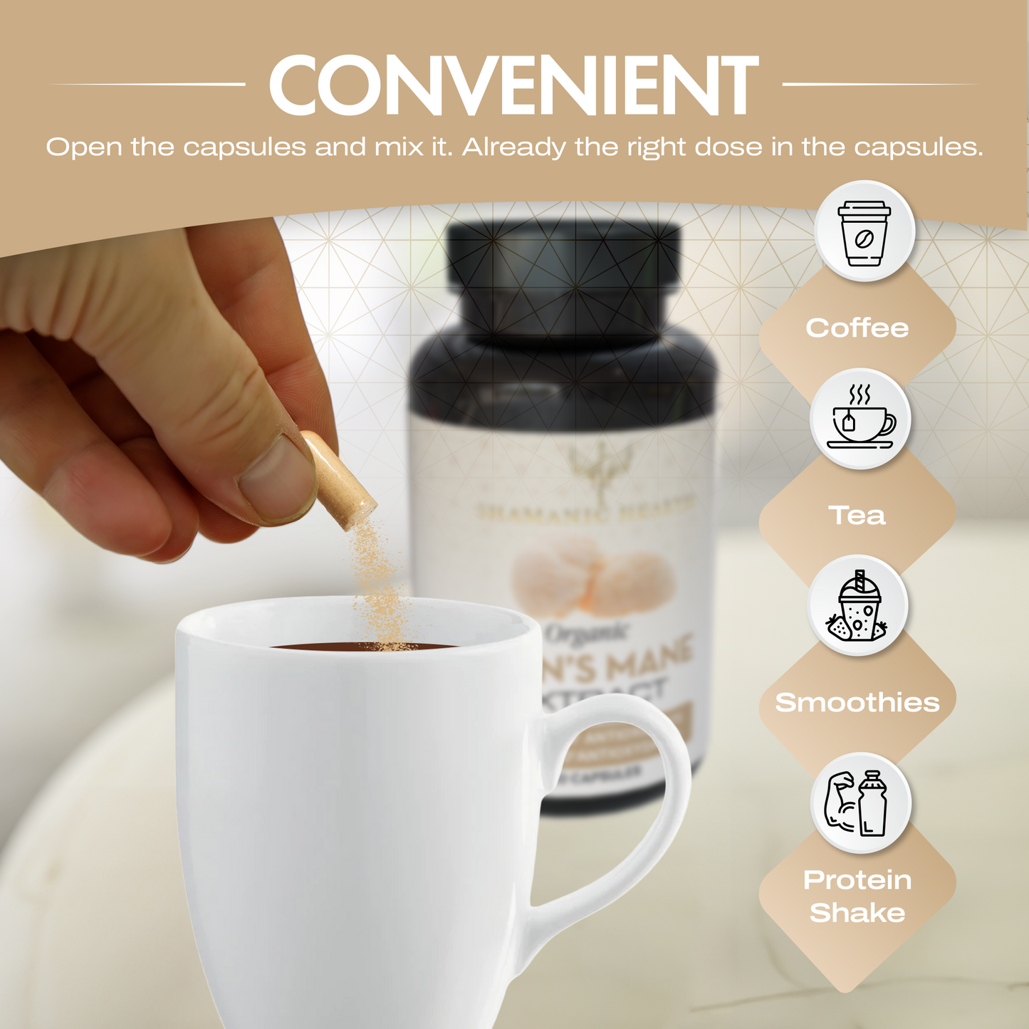 Lion's Mane Extract 120 Capsules